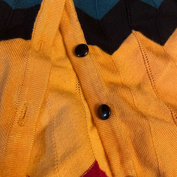 Unique vintage voodoo vintage cardigan - Picture 4 of 6